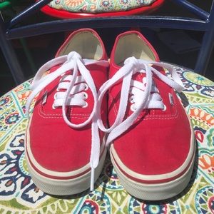 Red Vans